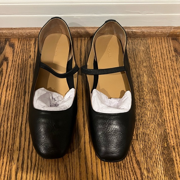 Madewell Women’s Black Mary Jane Flats - Picture 1 of 6